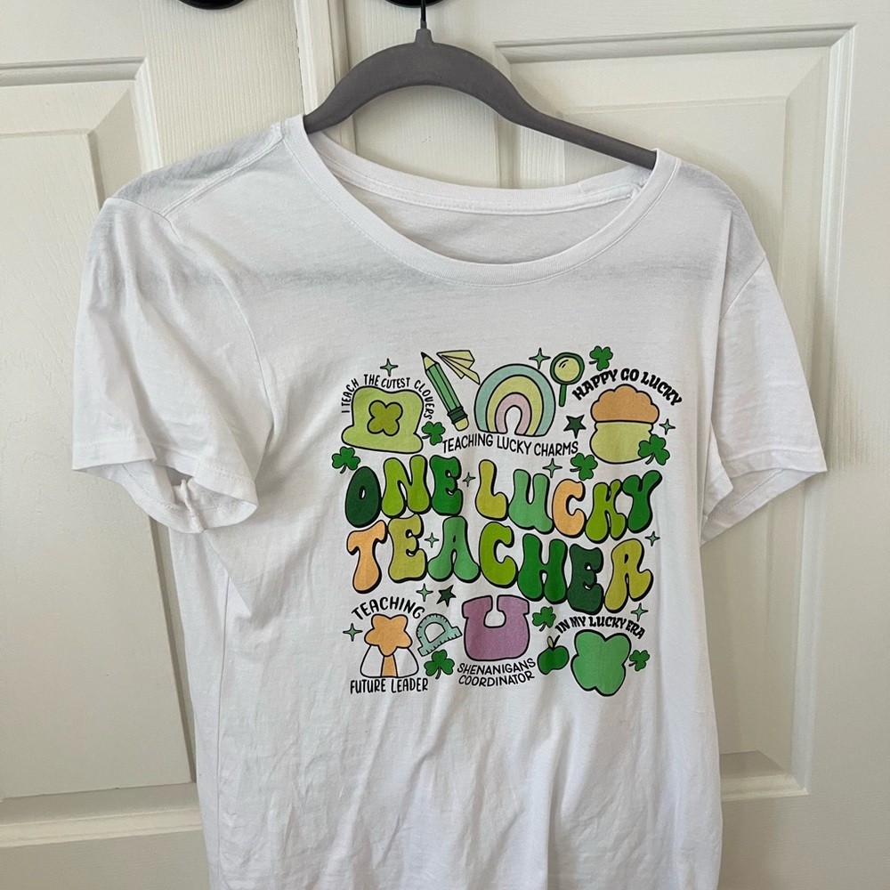 White Graphic T-Shirt